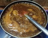 A picture of step 5 of Dates Tamarind chutney with jaggery.