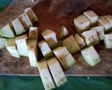 Foto langkah ke 1 dari resep Sayur terong & tempe.