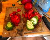 Gyors tortilla ebédre vagy túrázáshoz recept fázis 2 fotója