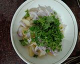 A picture of step 1 of Nepali Chukouni.