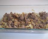 Foto del paso 6 de la receta: Carne picada, puré de patatas y huevo duro, al horno