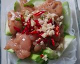 Foto langkah ke 3 dari resep Ayam Kukus Oyong.