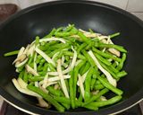 椒鹽四季豆杏鮑菇的食譜步驟4照片