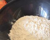 A picture of step 1 of Chole bhature.