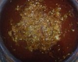 A picture of step 4 of Kacher Onion Chutney.