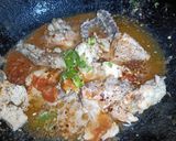 A picture of step 6 of Charsi Karahi.