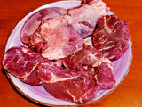 Carrilleras de Cerdo guisadas con vino (solo vino)