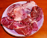 Foto del paso 1 de la receta: Carrilleras de Cerdo guisadas con vino (solo vino)