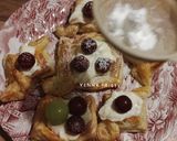 Foto langkah ke 6 dari resep Grapes Pastry With Cream Cheese.