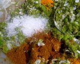A picture of step 4 of Tuvar kachori.
