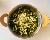 A picture of step 8 of Street Styled (Rani Palak -Paneer)Spinach Cottage Cheese Curry 😋.