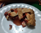 Foto del paso 17 de la receta: Tarta de frambuesas, fresas y manzana estilo americano