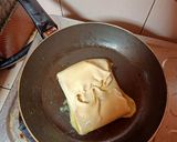 Foto langkah ke 3 dari resep MARTABAK TELOR teflon.