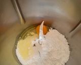 Foto del paso 1 de la receta Galletas de mantequilla para la `Red Party’ de la guardería de Mateo