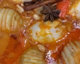 A picture of step 5 of One Pot Oven Baked Thai Chicken Massaman Curry With Hassle Back Potatoes 🥘.
