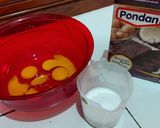 Foto langkah ke 1 dari resep Brownies Kukus Ketan Hitam Pondan.