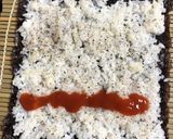 A picture of step 5 of Veg. Maki Sushi Rolls.