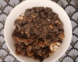 Une image de l'étape 4 de Granola amande chocolat.