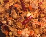 รูปขั้นตอนการทำที่ 4 ของ ข้าวผัดพริกแห้งไก่รวน