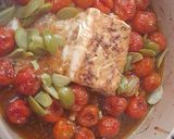 Foto del paso 2 de la receta: Salsa de 3 quesos y tomate cherry asado
