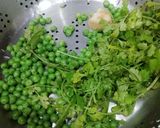 A picture of step 2 of Green Peas Paniyaram.