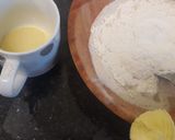 A picture of step 3 of Sweet dumplings (luqaimats).