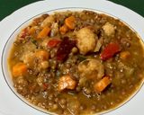 Foto del paso 5 de la receta Lentejas estofadas con verduras