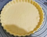 Une image de l'étape 9 de Quiche butternut chèvre épinards.