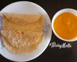 A picture of step 6 of Be Padwali Rotli.