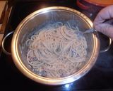 Φωτογραφία βήματος 15 της συνταγής Spaghetti με mascarpone, πράσο και λουκάνικο