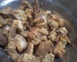 A picture of step 2 of Gesture lentils.