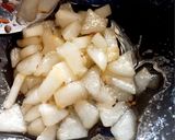 A picture of step 6 of Babugosha murabba.