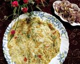 A picture of step 3 of Traditional Punjabi omelette with ginger wine salad 🥚🫚🍷🥗.