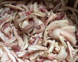 Hình bước làm 1 của món Giò xào