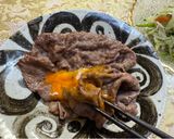 A picture of step 6 of Japanese Wagyu Beef with Egg yolk.