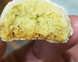 Foto langkah ke 5 dari resep Putri salju pandan eggless.