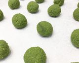 Foto del paso 4 de la receta: Trufas saludables de té Matcha con okara