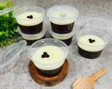 Foto langkah ke 5 dari resep Puding Cokelat Vla Vanilla.