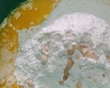 A picture of step 1 of Donuts.