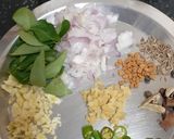 A picture of step 4 of Palak Pakoda Kadhi (Spinach Fritters Curry).