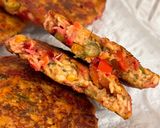 A picture of step 13 of Rainbow Protein Kebabs – Paneer & Veggie DelightHigh Protein | Monsoon Special.