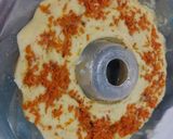 Foto langkah ke 7 dari resep Bolu Kukus Wortel (1 telur, No Mixer).