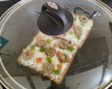 A picture of step 2 of Pan Pizza Sandwich 🥪🥪.