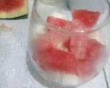 Cara Membuat Es Semangka Nata de Coco 3