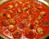 Olasz paradicsomos húsgombóc spagettivel recept fázis 5 fotója