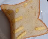 Hình bước làm 1 của món Bánh sandwich bơ mứt cam