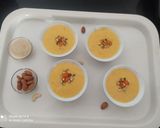 A picture of step 6 of Mango kheer /Firni for fast or vrat.