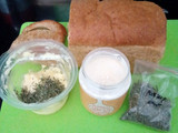 Garlic bread roti tawar gandum