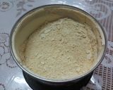 A picture of step 2 of Panchratna Chocolate Halwa Sizzler.