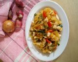 Foto langkah ke 7 dari resep Oseng-Oseng Pepaya muda.